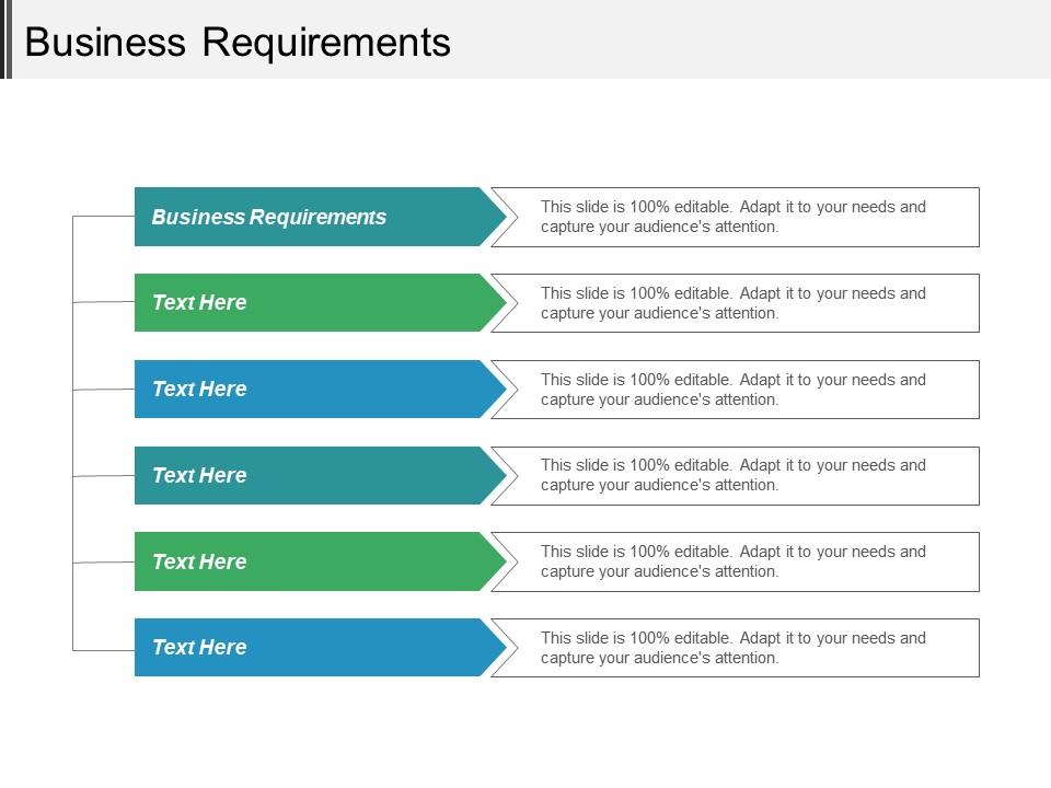 Business requirements ppt powerpoint presentation icon structure cpb Slide01