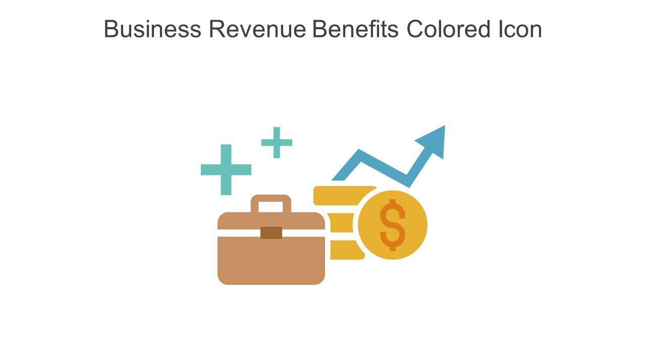Business Revenue Benefits Colored Icon In Powerpoint Pptx Png And Editable Eps Format Slide01