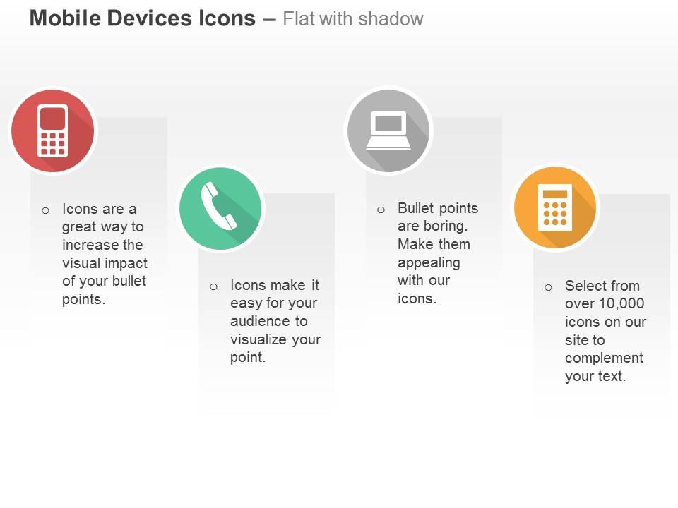 Calculator computer mobile device technology ppt icons graphics Slide01