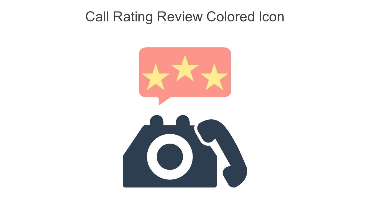 Call Rating Review Colored Icon In Powerpoint Pptx Png And Editable Eps Format Slide01