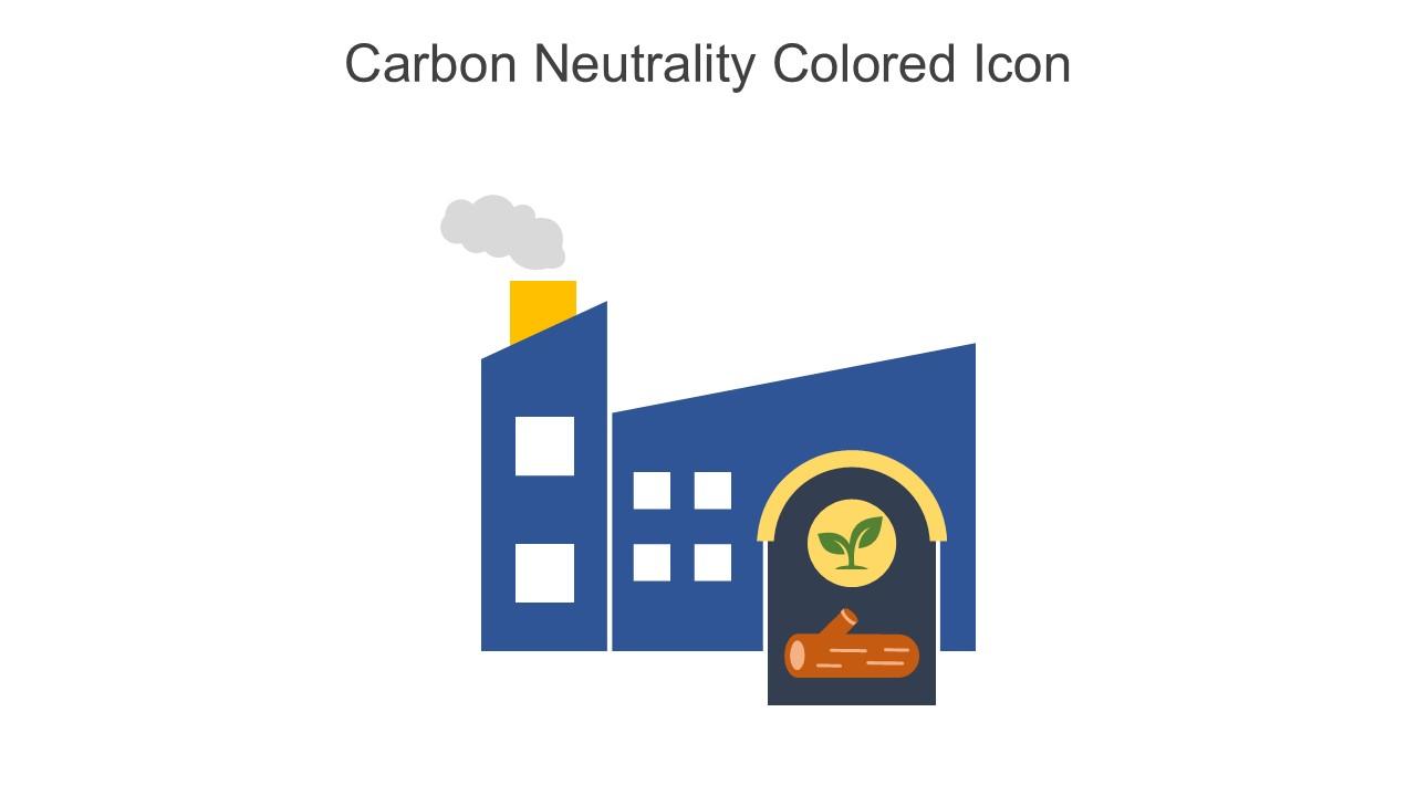 Carbon Neutrality Colored Icon In Powerpoint Pptx Png And Editable Eps Format
