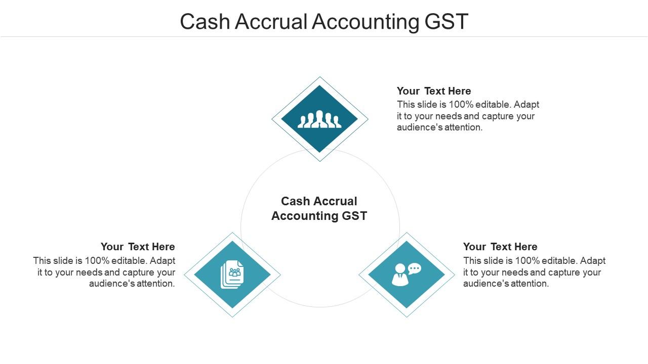 Cash accrual accounting gst ppt powerpoint presentation icon good cpb Slide01