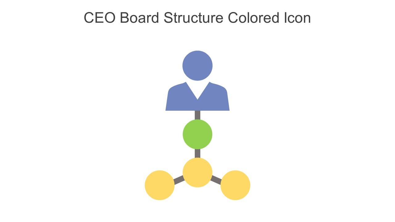 CEO Board Structure Colored Icon In Powerpoint Pptx Png And Editable Eps Format Slide01