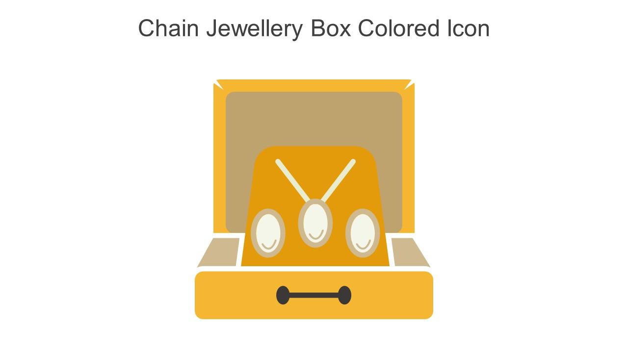 Chain Jewellery Box Colored Icon In Powerpoint Pptx Png And Editable Eps Format