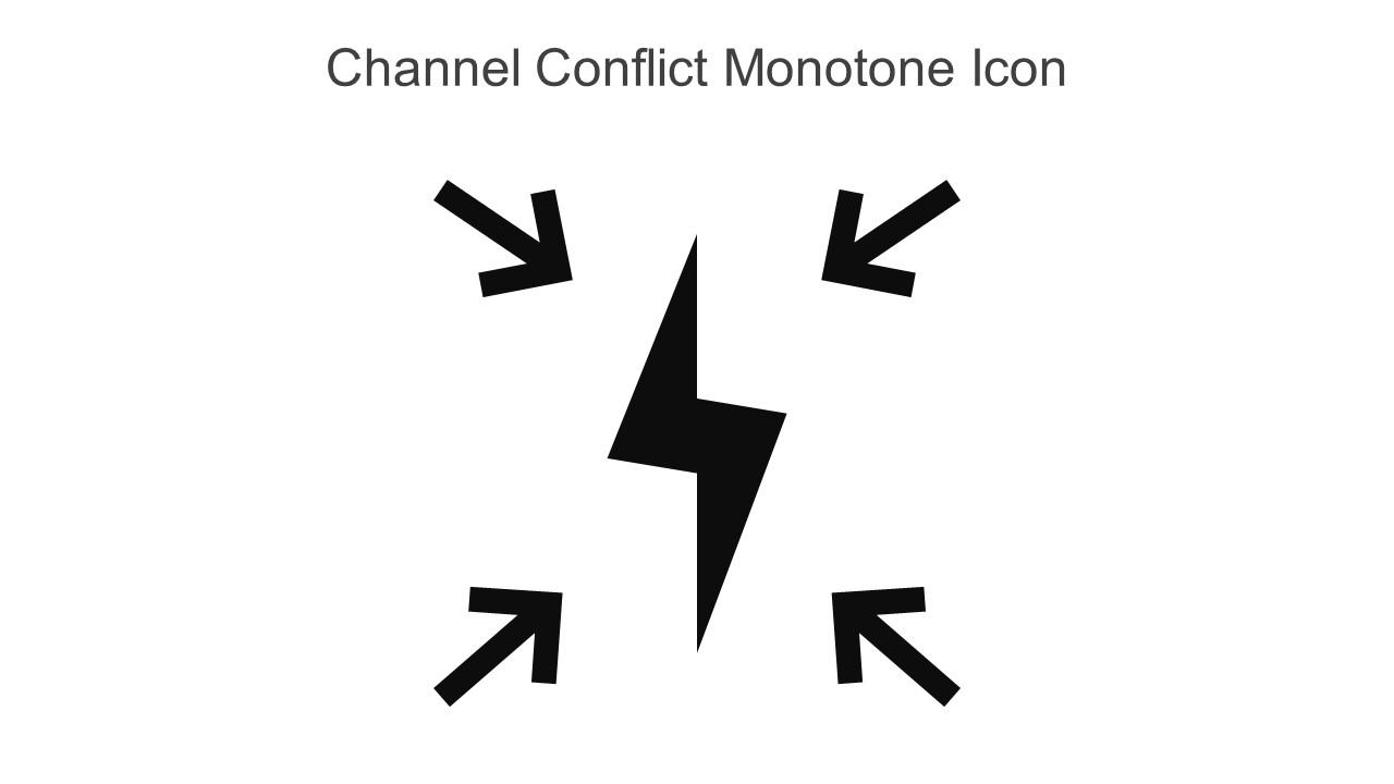 Channel Conflict Monotone Icon In Powerpoint Pptx Png And Editable Eps Format Slide01