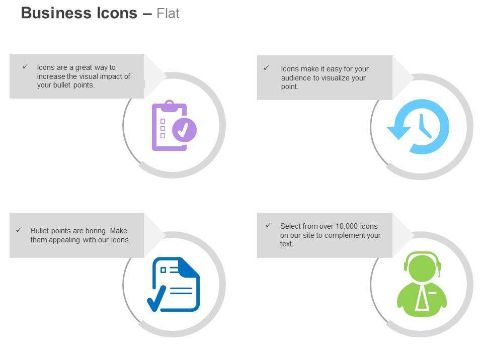 Checklist selection time cycle customer care ppt icons graphics Slide01