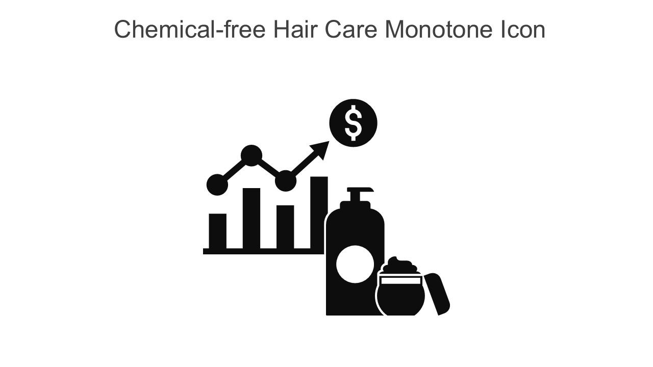 Chemical Free Hair Care Monotone Icon In Powerpoint Pptx Png And Editable Eps Format