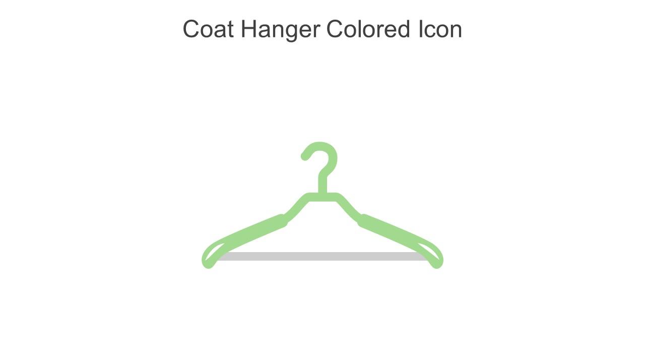 Coat Hanger Colored Icon In Powerpoint Pptx Png And Editable Eps Format