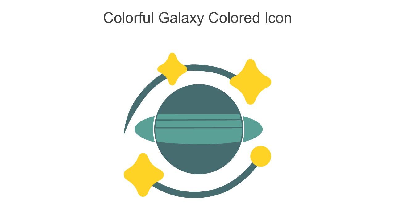 Colorful Galaxy Colored Icon In Powerpoint Pptx Png And Editable Eps Format