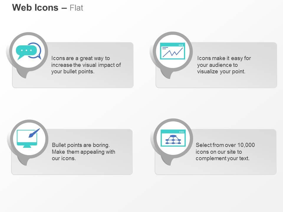 Comments web analytics web design site map ppt icons graphics Slide01