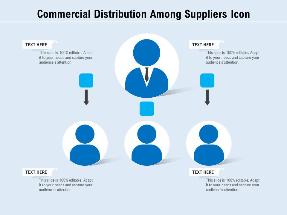 Commercial distribution among suppliers icon Slide01
