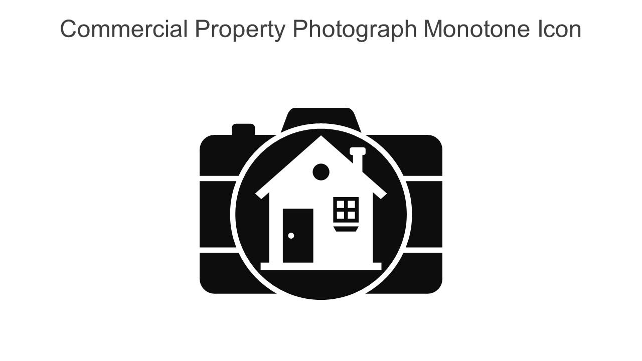 Commercial Property Photograph Monotone Icon In Powerpoint Pptx Png And Editable Eps Format Slide01