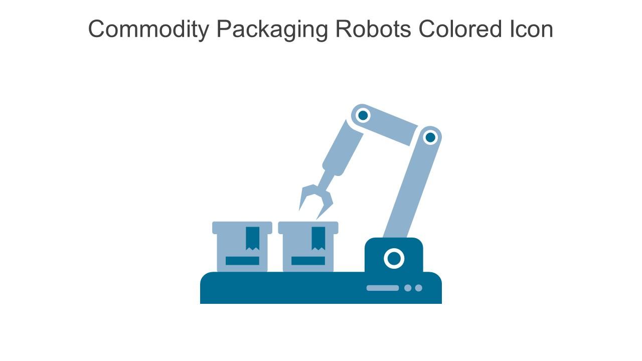 Commodity Packaging Robots Colored Icon In Powerpoint Pptx Png And Editable Eps Format Slide01