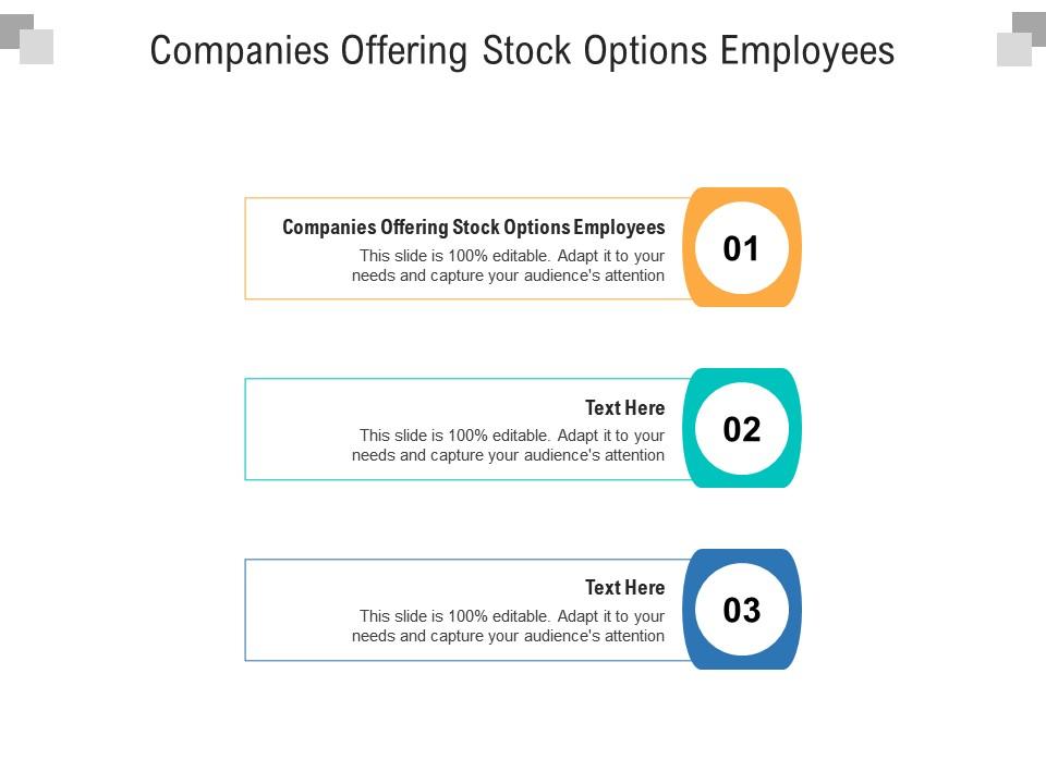 Companies offering stock options employees ppt powerpoint presentation icon aids cpb Slide01