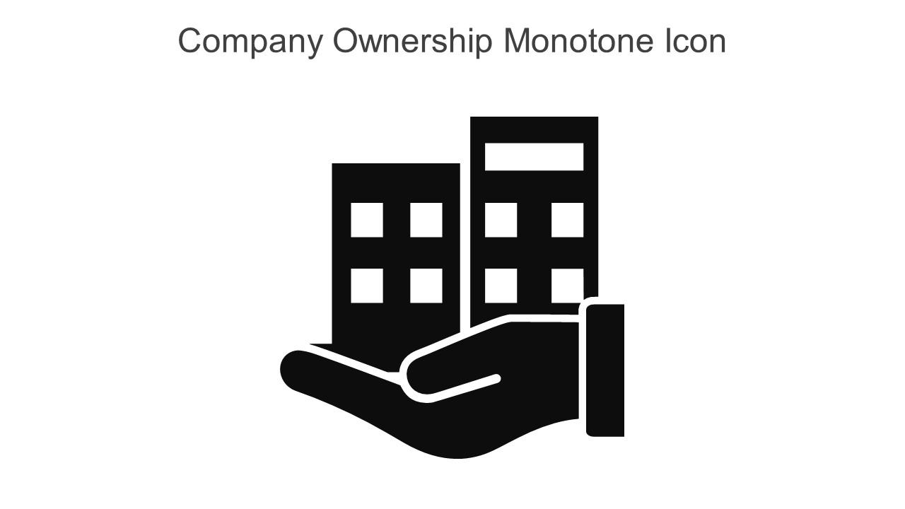 Company Ownership Monotone Icon In Powerpoint Pptx Png And Editable Eps Format Slide01