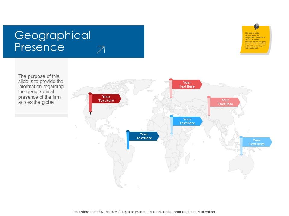 Company playbook geographical presence ppt powerpoint presentation icon structure Slide01