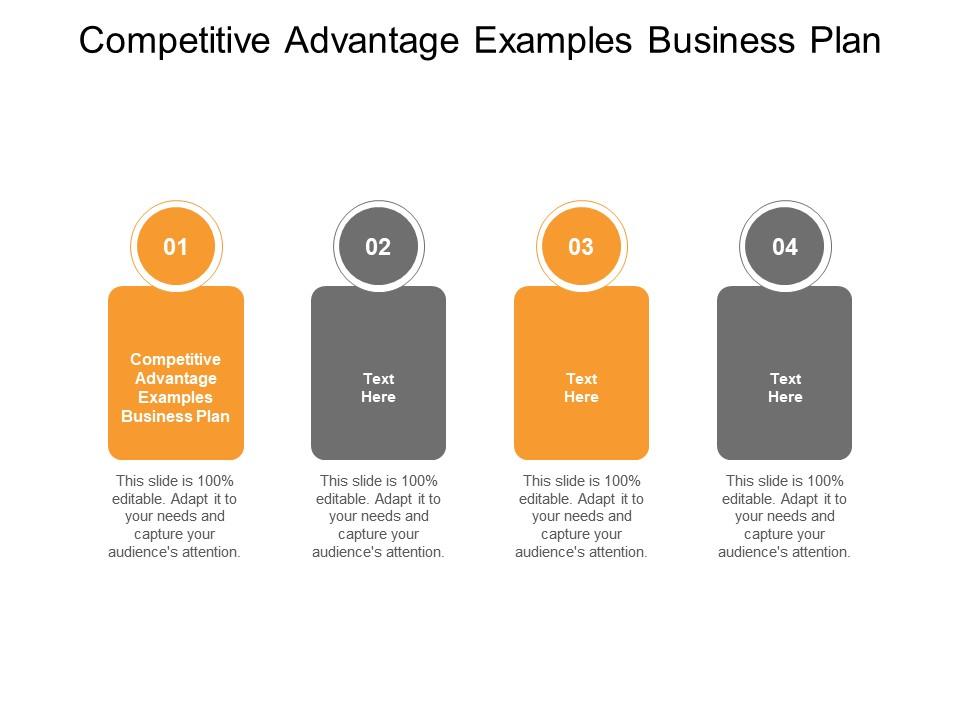 Competitive advantage examples business plan ppt powerpoint presentation summary icons cpb Slide01