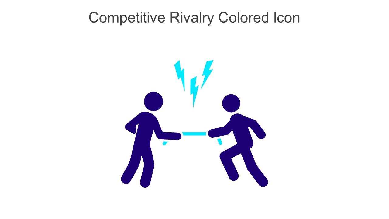 Competitive Rivalry Colored Icon In Powerpoint Pptx Png And Editable Eps Format