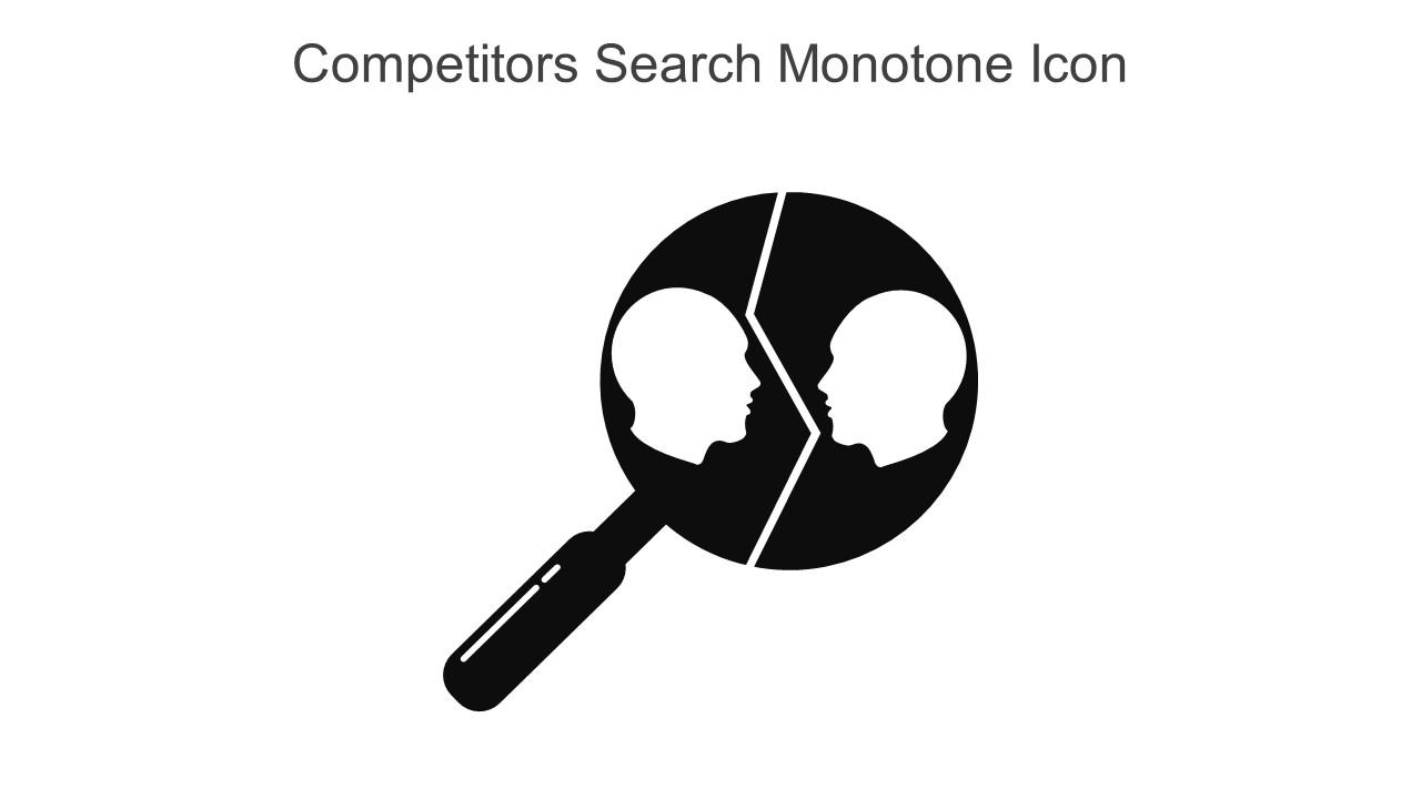 Competitors Search Monotone Icon In Powerpoint Pptx Png And Editable Eps Format Slide01