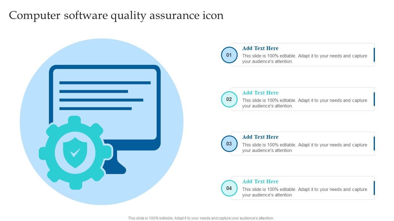 Computer Software Quality Assurance Icon Slide01
