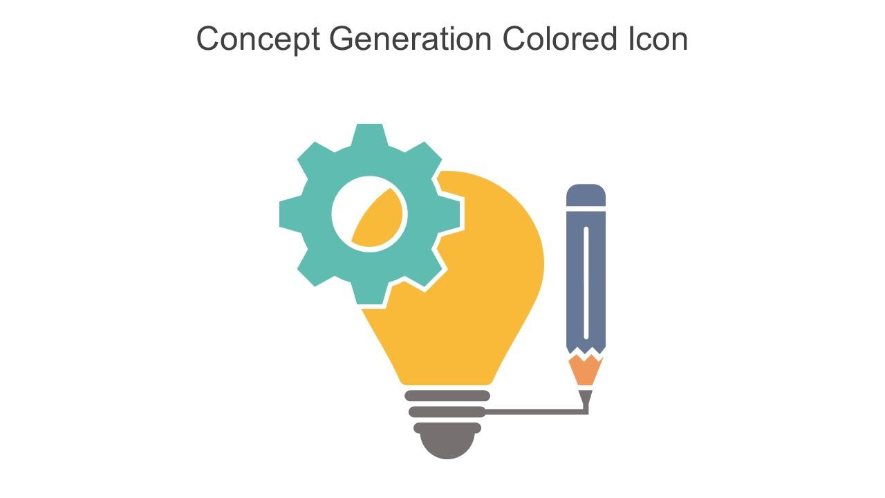Concept Generation Colored Icon In Powerpoint Pptx Png And Editable Eps Format Slide01