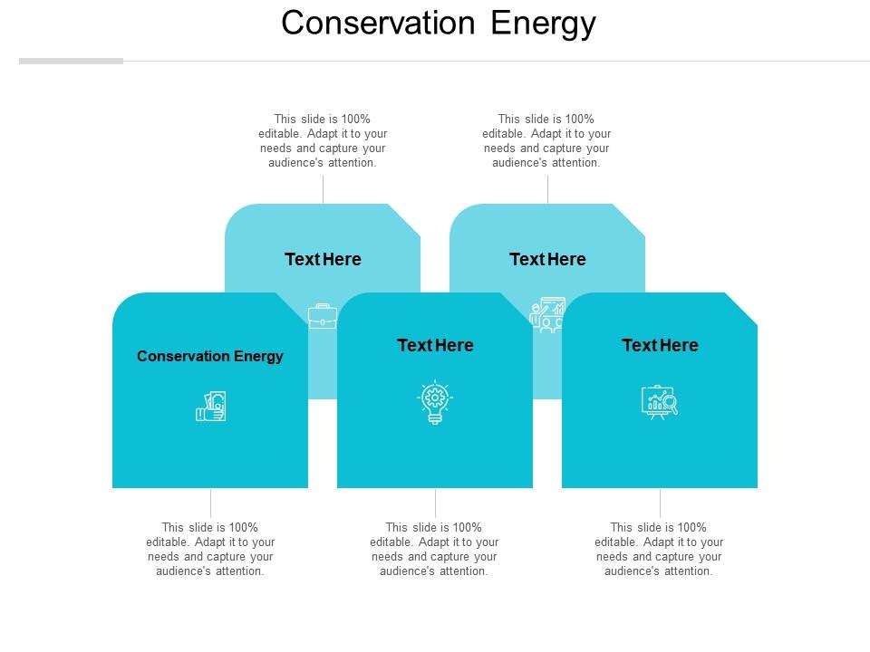Conservation energy ppt powerpoint presentation icon brochure cpb Slide01