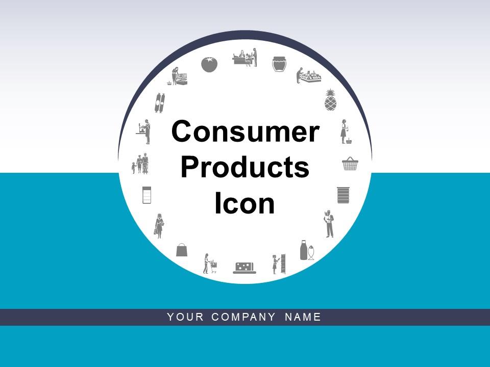 Consumer products icon ecommerce production electronics inventory supervisor Slide01