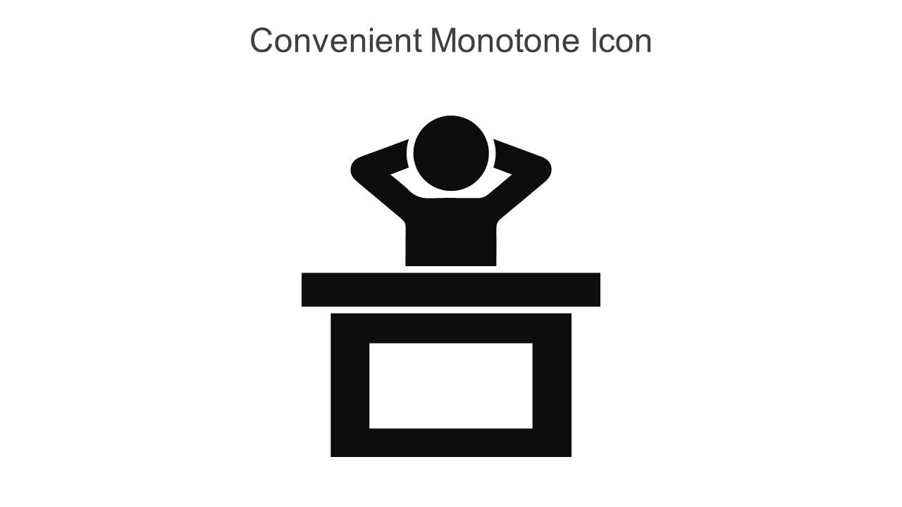 Convenient Monotone Icon In Powerpoint Pptx Png And Editable Eps Format