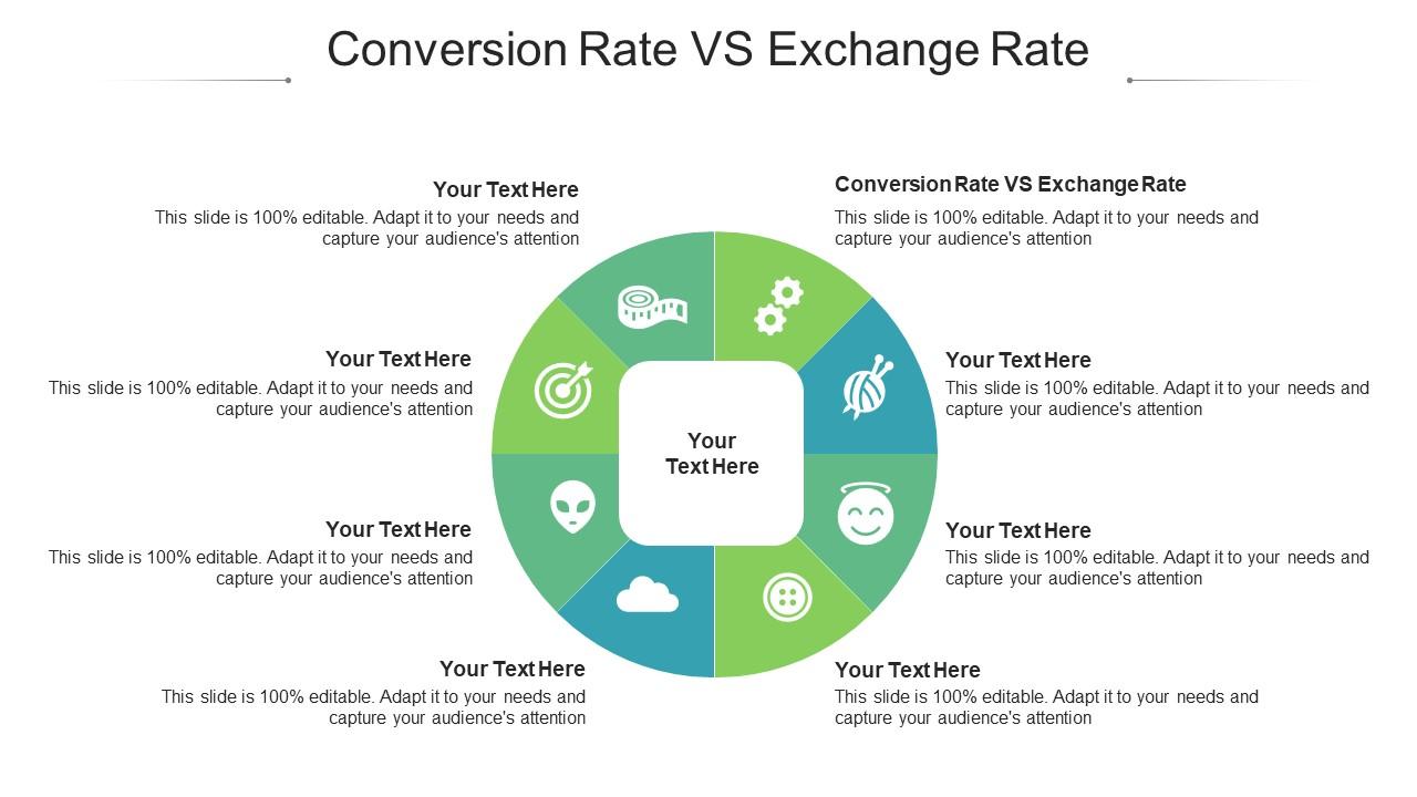 Conversion rate vs exchange rate ppt powerpoint presentation icon ideas cpb Slide01