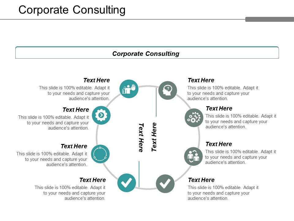 Corporate consulting ppt powerpoint presentation icon model cpb Slide01