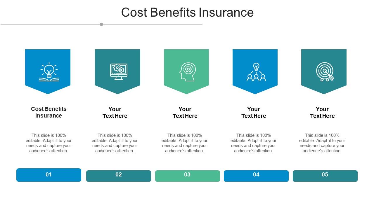Cost benefits insurance ppt powerpoint presentation icon graphics cpb Slide01