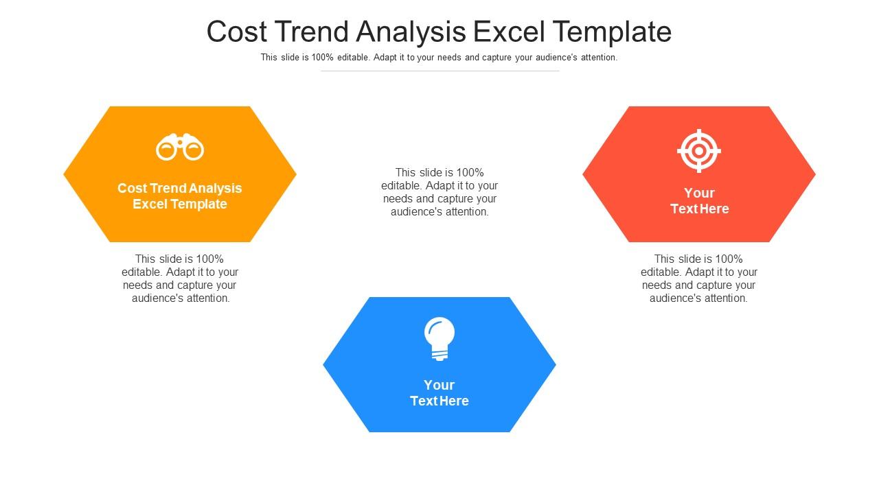 Cost trend analysis excel template ppt powerpoint presentation icon slide portrait cpb Slide01