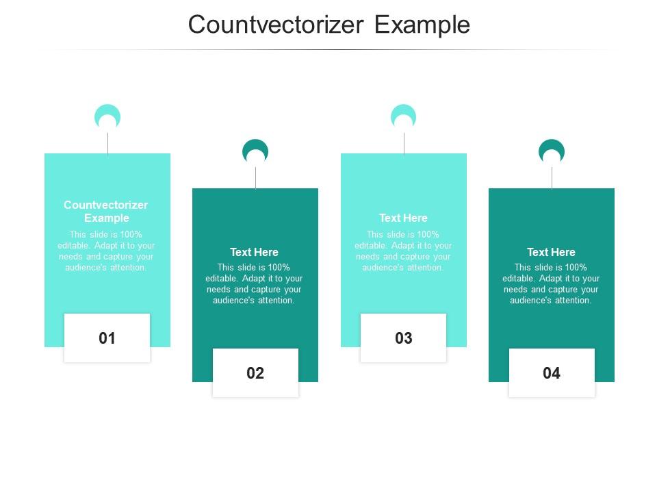 Countvectorizer example ppt powerpoint presentation icon graphic images cpb Slide01
