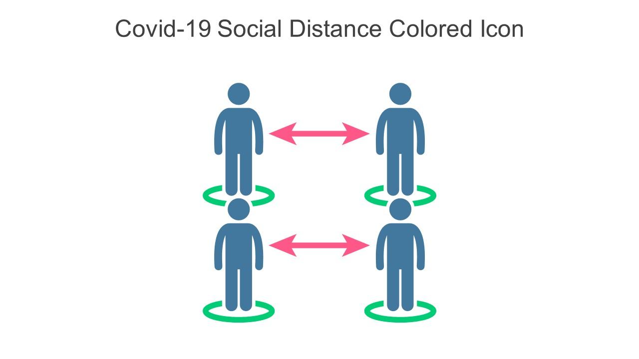 Covid 19 Social Distance Colored Icon In Powerpoint Pptx Png And Editable Eps Format