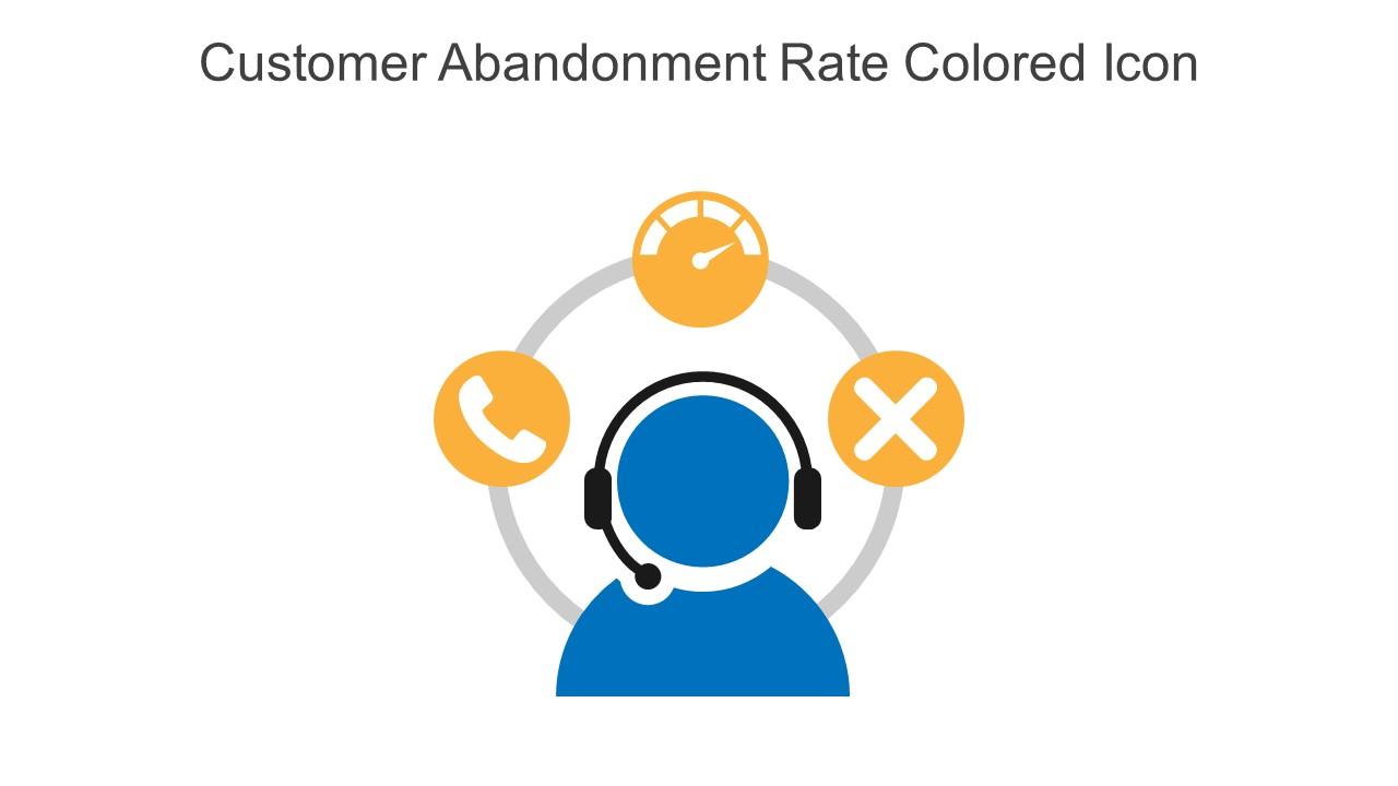 Customer Abandonment Rate Colored Icon In Powerpoint Pptx Png And Editable Eps Format Slide01