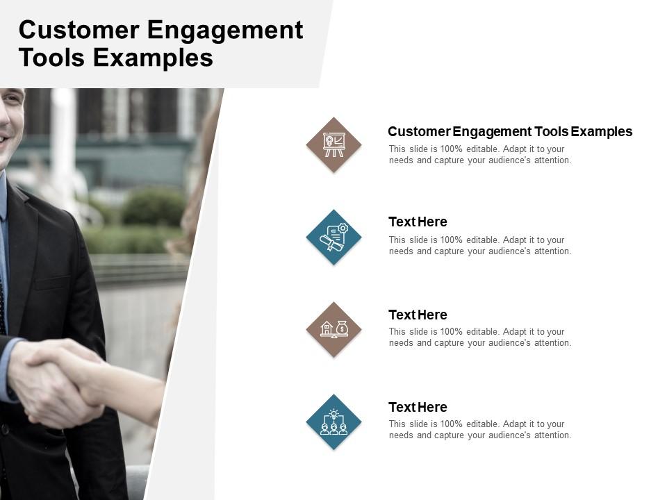 Customer engagement tools examples ppt powerpoint presentation infographic template icon cpb Slide01