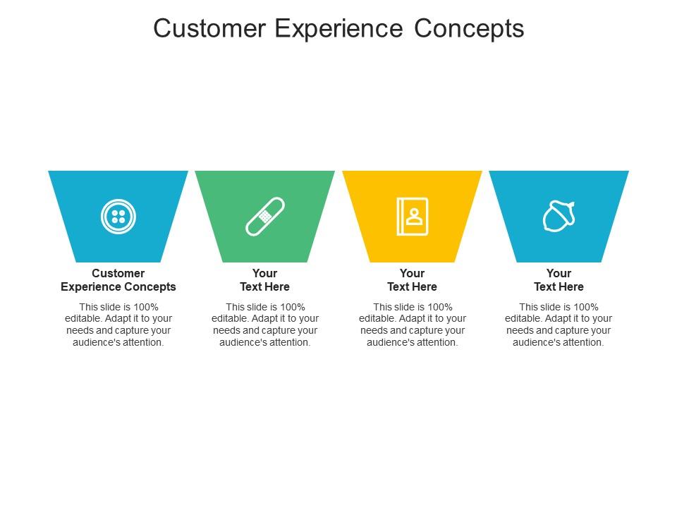 Customer experience concepts ppt powerpoint presentation icon format cpb Slide01
