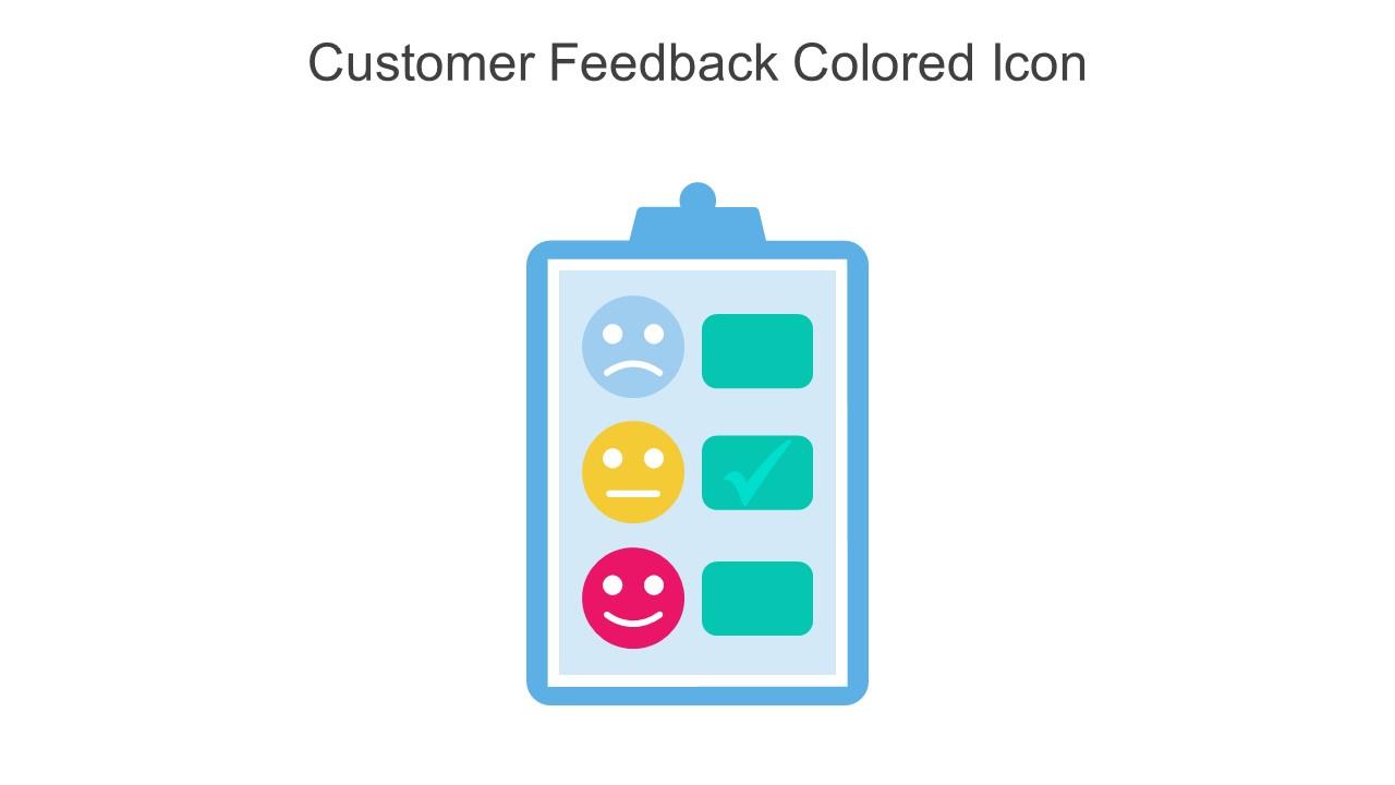 Customer Feedback Colored Icon In Powerpoint Pptx Png And Editable Eps Format Slide01