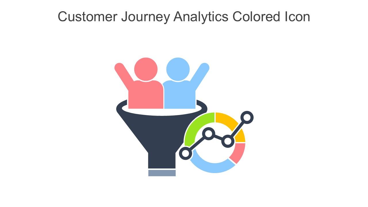 Customer Journey Analytics Colored Icon In Powerpoint Pptx Png And Editable Eps Format
