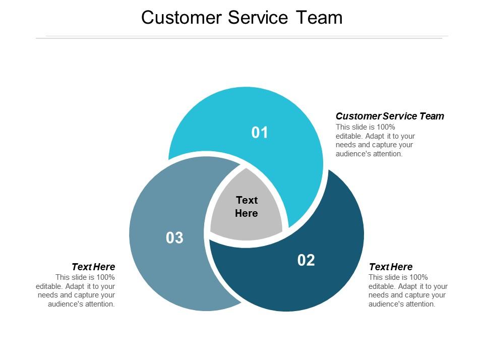 Customer service team ppt powerpoint presentation icon template cpb Slide01