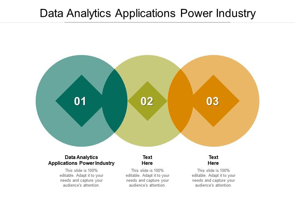 Data analytics applications power industry ppt powerpoint presentation icon layouts cpb Slide01