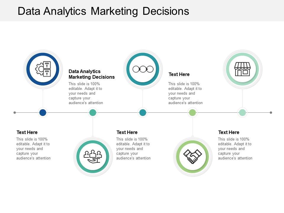 Data analytics marketing decisions ppt powerpoint presentation infographic template icon cpb Slide01