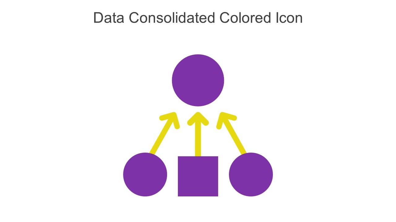 Data Consolidated Colored Icon In Powerpoint Pptx Png And Editable Eps Format
