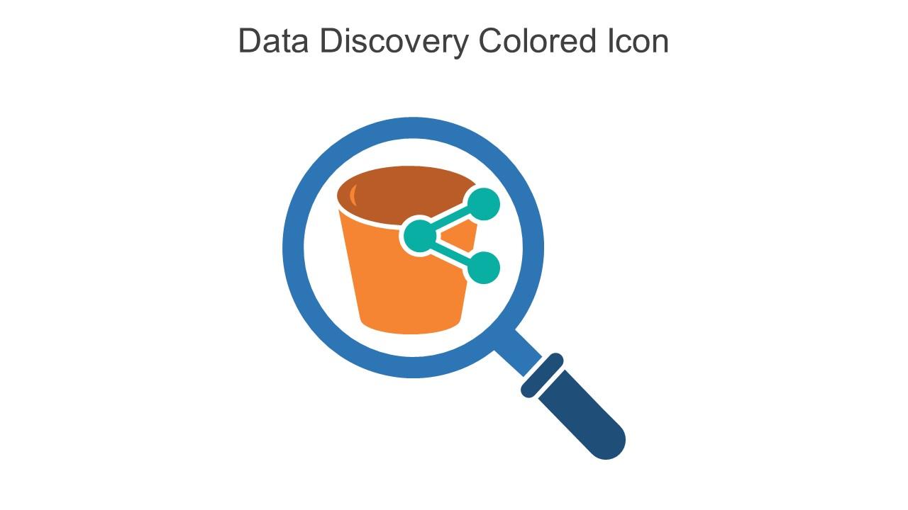 Data Discovery Colored Icon In Powerpoint Pptx Png And Editable Eps Format