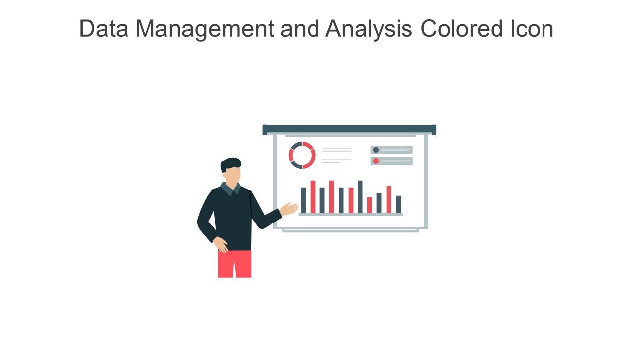 Data Management And Analysis Colored Icon In Powerpoint Pptx Png And Editable Eps Format