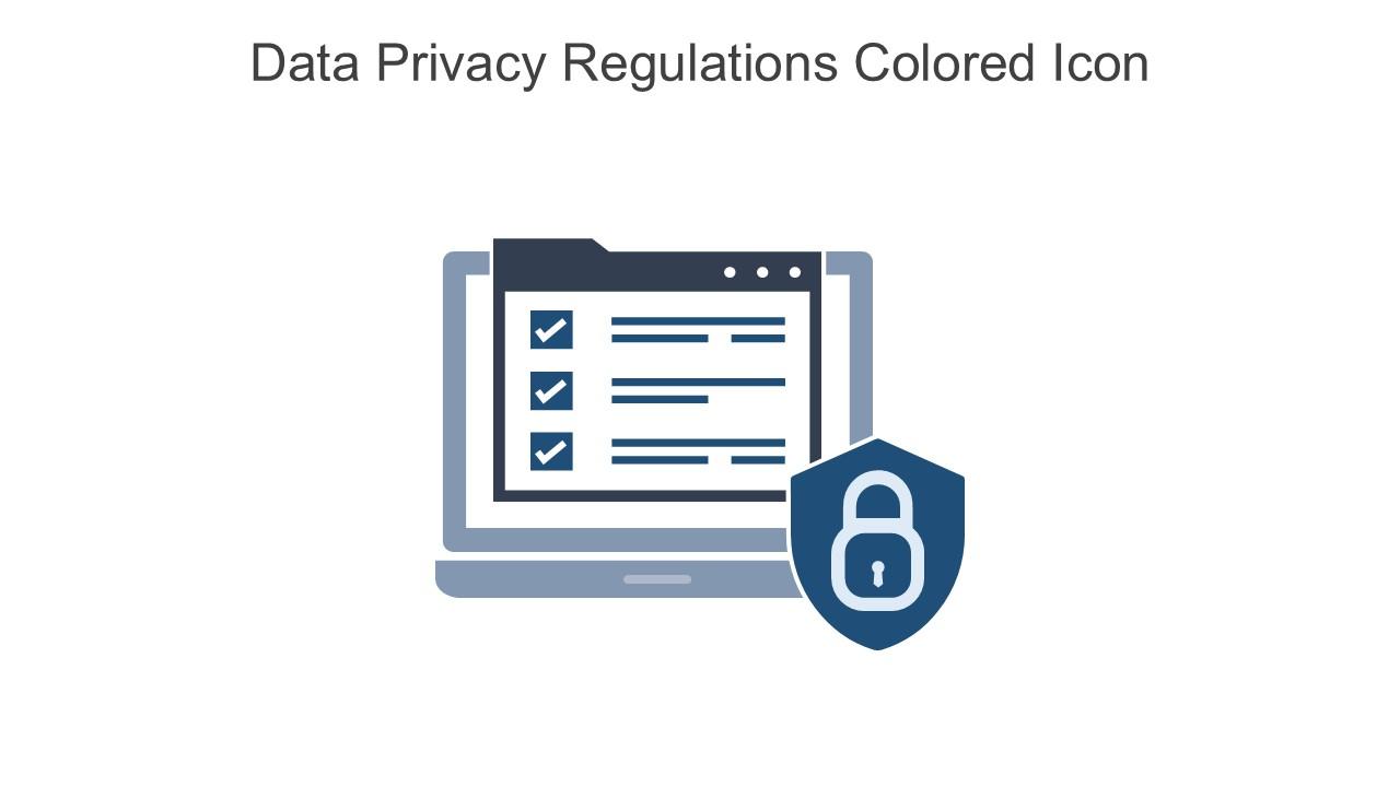 Data Privacy Regulations Colored Icon In Powerpoint Pptx Png And Editable Eps Format