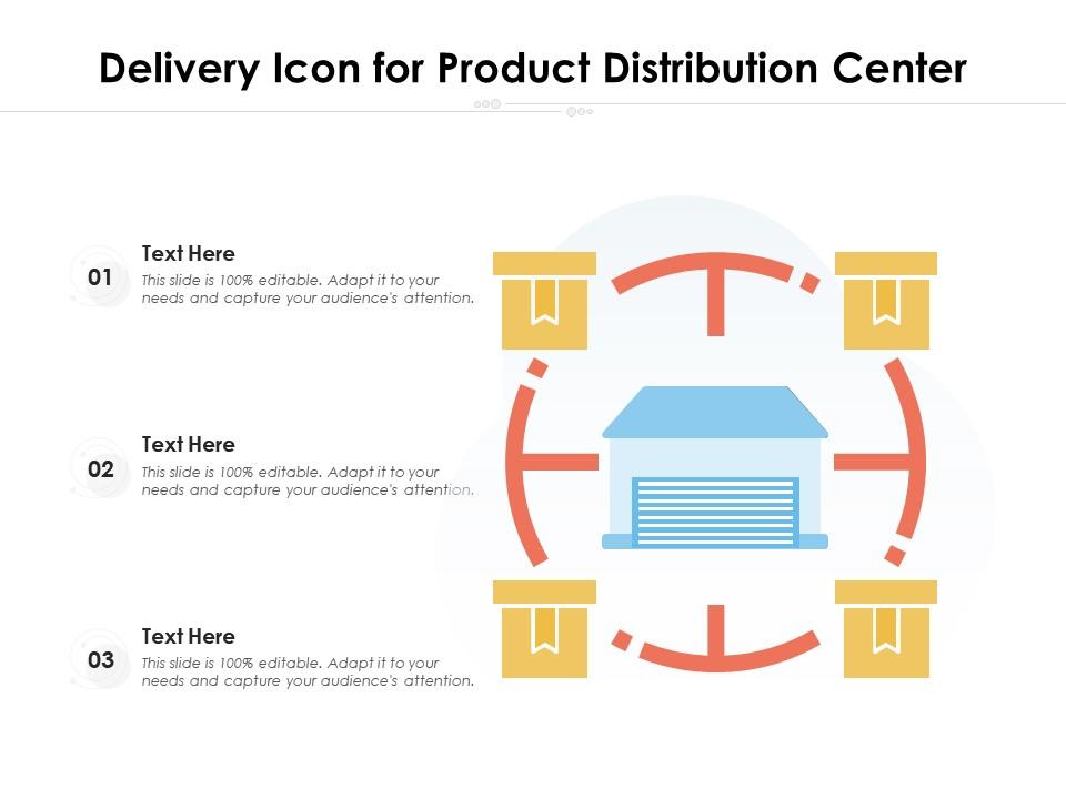Delivery icon for product distribution center Slide01