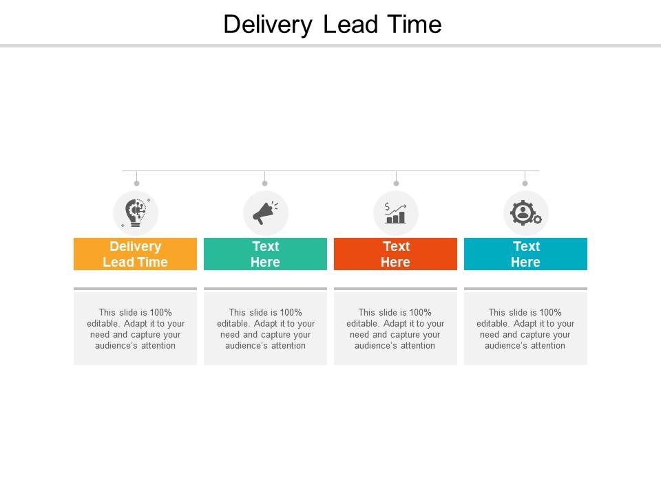 Delivery lead time ppt powerpoint presentation icon graphics cpb Slide01