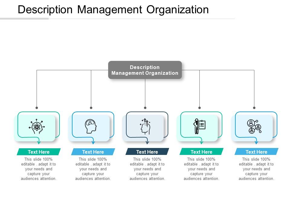 Description management organization ppt powerpoint presentation summary icon cpb Slide01