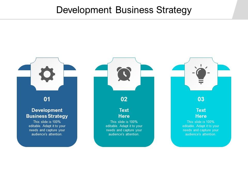 Development business strategy ppt powerpoint presentation icon images cpb Slide01